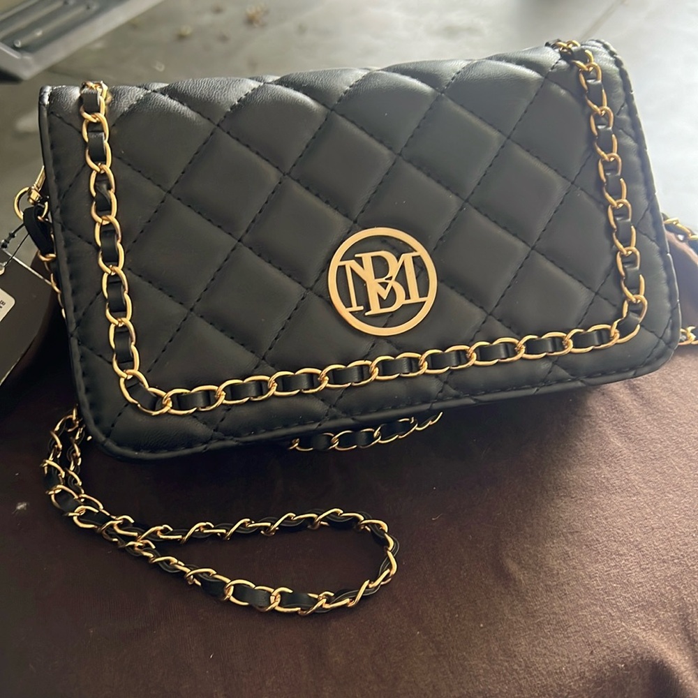 Badgley Mischka NWT black crossbody